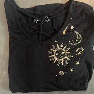 Long sleeve girls shirt